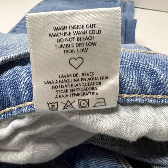 Cello Women's 1 Super High Rise Dad Jeans Button Fly Distressed Denim Y2K Excell - Picture 13 of 15